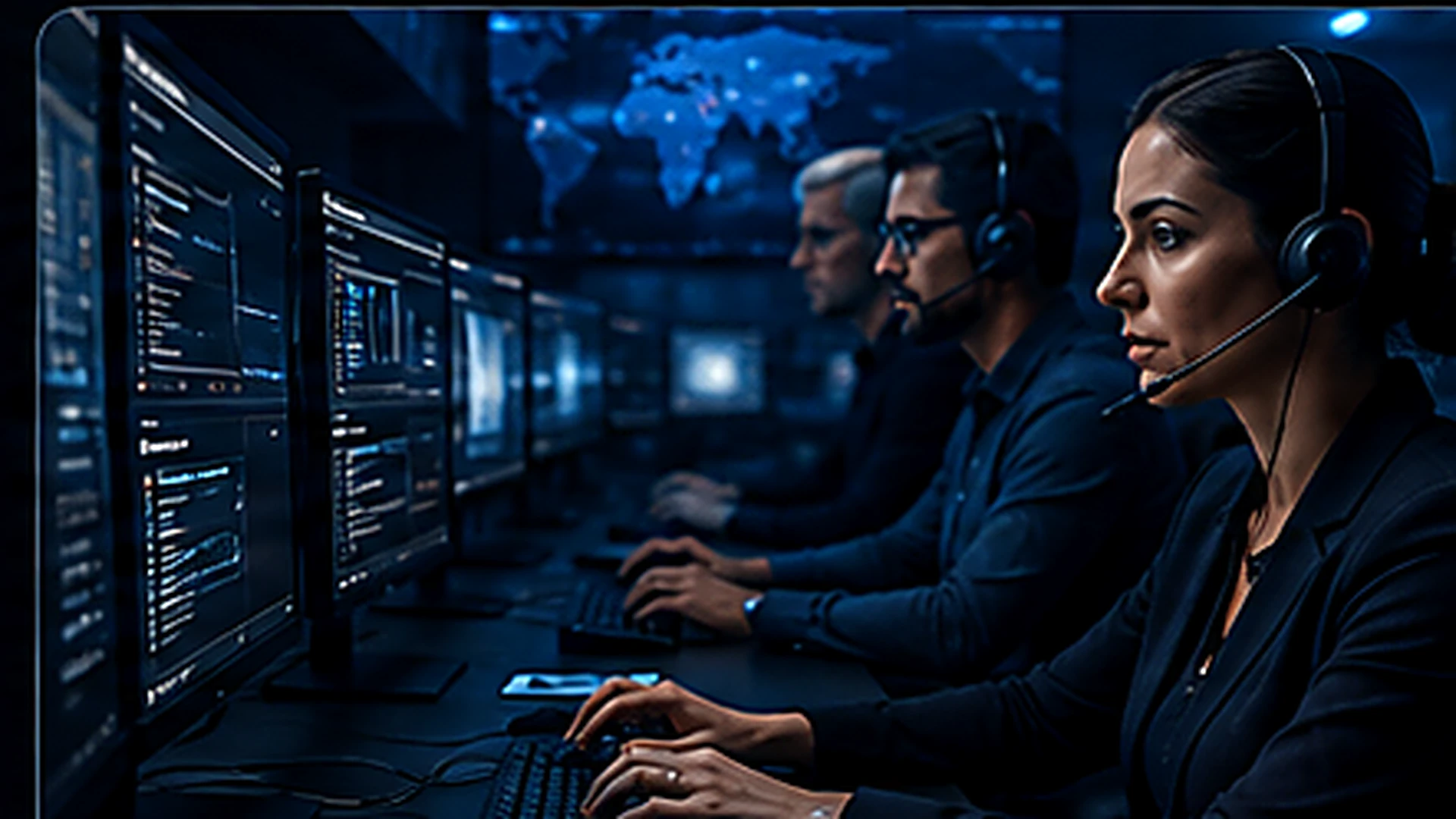 Managed detection and response security operations team